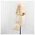 Céline Borsa a Spalla CELINE in Tela Macadam PVC Pelle Oro Bianco Auth 188363 D'oro - vista 22