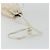 Céline Borsa a Spalla CELINE in Tela Macadam PVC Pelle Oro Bianco Auth 188363 D'oro - vista 7
