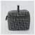 Beauty Case Christian Dior Trotter Canvas Navy Silver Auth mr2574V Argento Blu navy - vista 3