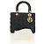 Borsa Christian Dior Canage in pelle di agnello nera e oro Auth yk20569SAM Nero D'oro - vista 12