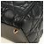 Borsa Christian Dior Canage in pelle di agnello nera e oro Auth yk20569SAM Nero D'oro - vista 17