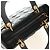 Borsa Christian Dior Canage in pelle di agnello nera e oro Auth yk20569SAM Nero D'oro - vista 6