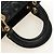 Borsa Christian Dior Canage in pelle di agnello nera e oro Auth yk20569SAM Nero D'oro - vista 7