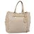 Borsa PRADA in pelle 2way Beige Oro Auth 186432A D'oro