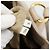 Borsa PRADA in pelle 2way Beige Oro Auth 186432A D'oro - vista 12