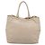 Borsa PRADA in pelle 2way Beige Oro Auth 186432A D'oro - vista 2