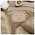 Borsa PRADA in pelle 2way Beige Oro Auth 186432A D'oro - vista 21