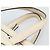 Borsa a mano Salvatore Ferragamo in pelle bianca e oro Auth hk3799 Bianco D'oro - vista 8