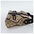 Borsa a Spalla GUCCI GG Canvas Horsebit Beige 129699 Auth 188006V - vista 4