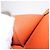 Hermès HERMES Bane Souffle Long Wallet Leather Orange Gold Auth bs35718 D'oro Arancione - vista 21