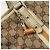 Borsa Tote GUCCI GG Canvas Sherry Line Beige Oro 137396 Auth 187252 - vista 17