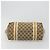 Borsa Tote GUCCI GG Canvas Sherry Line Beige Oro 137396 Auth 187252 - vista 5