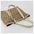 Borsa Tote GUCCI GG Canvas Sherry Line Beige Oro 137396 Auth 187252 - vista 6
