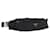Marsupio PRADA Nylon Nero Argento Auth 187430A