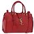 SAINT LAURENT Borsa Cabas Baby in Pelle 2way Rosso Oro Auth ka4869V D'oro