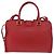 SAINT LAURENT Borsa Cabas Baby in Pelle 2way Rosso Oro Auth ka4869V D'oro - vista 2