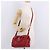 SAINT LAURENT Borsa Cabas Baby in Pelle 2way Rosso Oro Auth ka4869V D'oro - vista 25