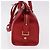 SAINT LAURENT Borsa Cabas Baby in Pelle 2way Rosso Oro Auth ka4869V D'oro - vista 3