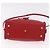 SAINT LAURENT Borsa Cabas Baby in Pelle 2way Rosso Oro Auth ka4869V D'oro - vista 5