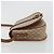 Céline Borsa a Spalla CELINE Macadam Canvas PVC Beige Oro Auth 188358A D'oro - vista 4