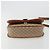 Céline Borsa a Spalla CELINE Macadam Canvas PVC Beige Oro Auth 188358A D'oro - vista 5