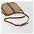 Céline Borsa a Spalla CELINE Macadam Canvas PVC Beige Oro Auth 188358A D'oro - vista 7