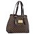 LOUIS VUITTON Damier Ebene Hampstead MM Tote Bag N51204 LV Auth ka4958