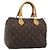 LOUIS VUITTON Bolso Monogram Speedy 25 M41528 LV Auth am11935A Monograma