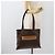Céline Borsa Tote CELINE Macadam in tela e pelle PVC marrone oro Auth 188332A D'oro - vista 22