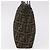 Borsa Tote FENDI Zucca Canvas Nero Marrone Auth 188232 - vista 3