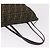 Borsa Tote FENDI Zucca Canvas Nero Marrone Auth 188232 - vista 7