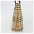 Borsa Tote BURBERRY Nova Check in PVC e pelle beige argento Auth 187812A - vista 3