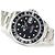 ROLEX GMT MasterII lunetta nera 16710 serie P Uomo Argento