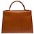 Hermès Bolsa HERMES Kelly 32 em Couros Exóticos Marrom - 103697 - vista 4