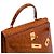 Hermès Bolsa HERMES Kelly 32 em Couros Exóticos Marrom - 103697 - vista 7