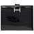 Béarn Hermès HERMES Bearn Exotic Leather Accessory Black - 103690 - view 3
