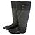 Burberry Botas de Goma Nova Check - Negro, Talla 37