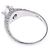 Bulgari Anello Corona da donna in Platino 950 - vista 3
