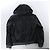 Corneliani Leder Double Side Jacke in Schwarz, Größe 50 IT - Ansicht 3
