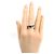 Anello Trinity in ceramica e oro bianco 18K Cartier - vista 6