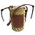 Borsa a tracolla Loewe Anagram Cylinder Pocket Giallo
