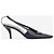 Décolleté slingback G con cristalli e punta quadrata Gucci di Tom Ford SS98 Nero - vista 4