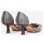 Miu Miu 2000s Button Pump Kitten Heels Pumps Blau - Ansicht 2