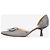 Miu Miu 2000s Button Pump Kitten Heels Pumps Blau - Ansicht 3