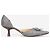 Miu Miu 2000s Button Pump Kitten Heels Pumps Blau - Ansicht 4