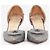 Miu Miu 2000s Button Pump Kitten Heels Pumps Blau - Ansicht 5