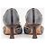 Miu Miu 2000s Button Pump Kitten Heels Pumps Blau - Ansicht 6