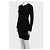 Chanel Schwarzes figurbetontes Kleid Gr. 36 Gebraucht - vista 2