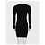Chanel Schwarzes figurbetontes Kleid Gr. 36 Gebraucht - vista 3