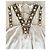 Autre Marque Lombok Ibiza Beige Sommerkleid Perlen - Ansicht 11